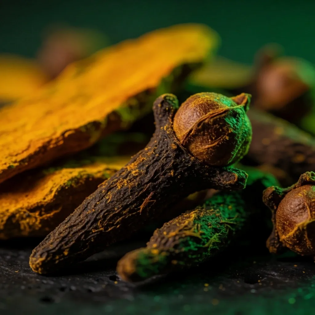 Botanical ingredients under low light